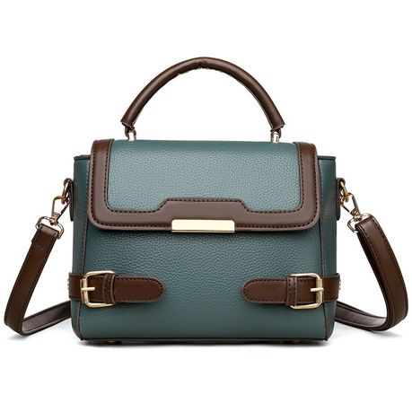 Women's Crossbody Bag, Handbag with Adjustable Crossbody Strap - Green Image