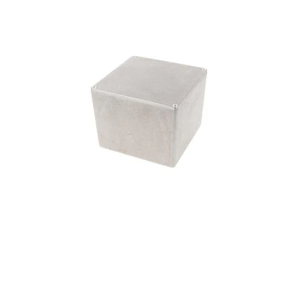 1590V Diecast Aluminium Enclosure 120×120×94mm Unpainted IP54 Box