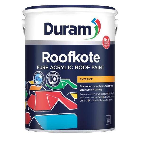 Duram Acrylic Exterior Roof Paint Roofkote - 20L