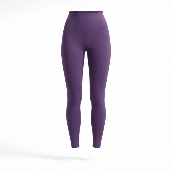 High Elastic Yoga Leggings High Waist - XXL - Purple