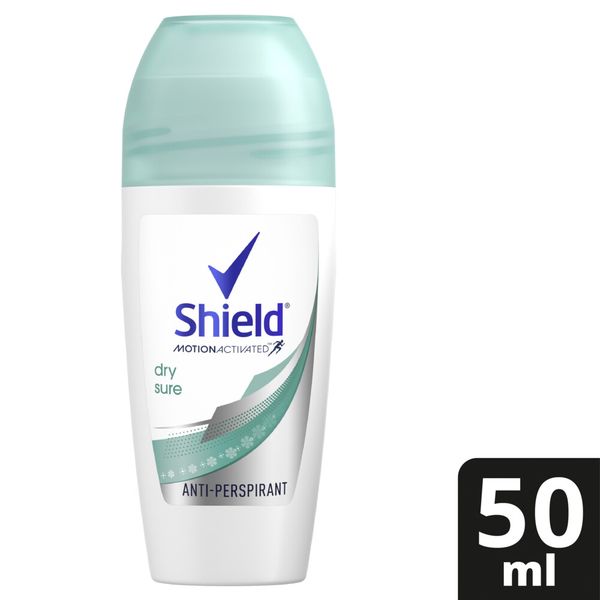 Shield Women Dry Sure Antiperspirant Roll-On Deodorant 50ml