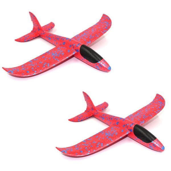 Glider Throw Foam Airplanes, Large Planes (Set of 2)