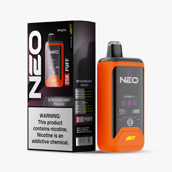 Nasty NEO 25K Puff 50mg Disposable Strawberry Peach