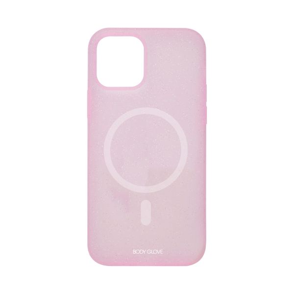 Body Glove Apple iPhone 14 Magsafe Glitter Silicone Case Cover - Pink