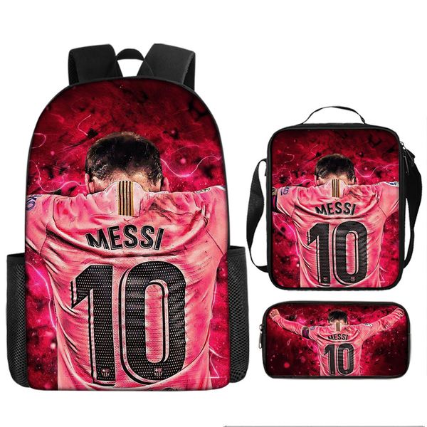 Lunch Box &amp; Pencil Case Messi image