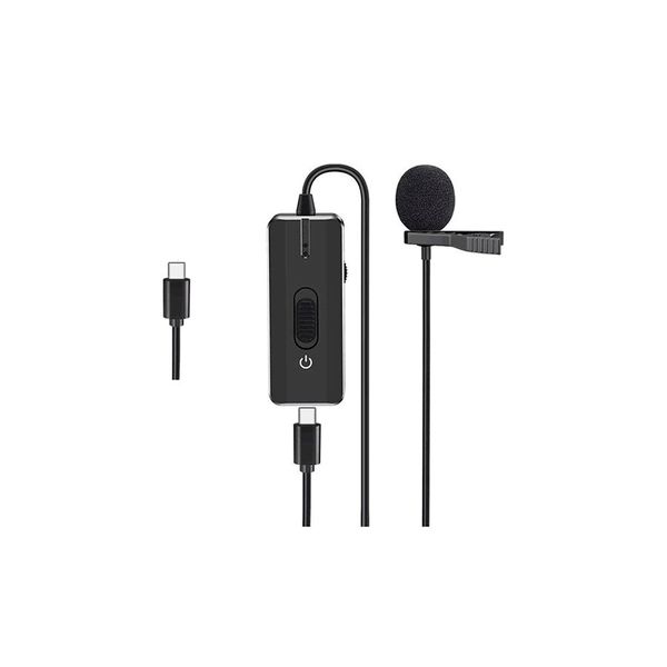 MAMEN Type C-C Omnidirectional Lavalier Microphone -KM-DT2