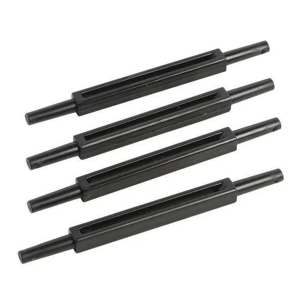 Flexo Plastic Letter Tray Connectors Black (Set of 4) x14