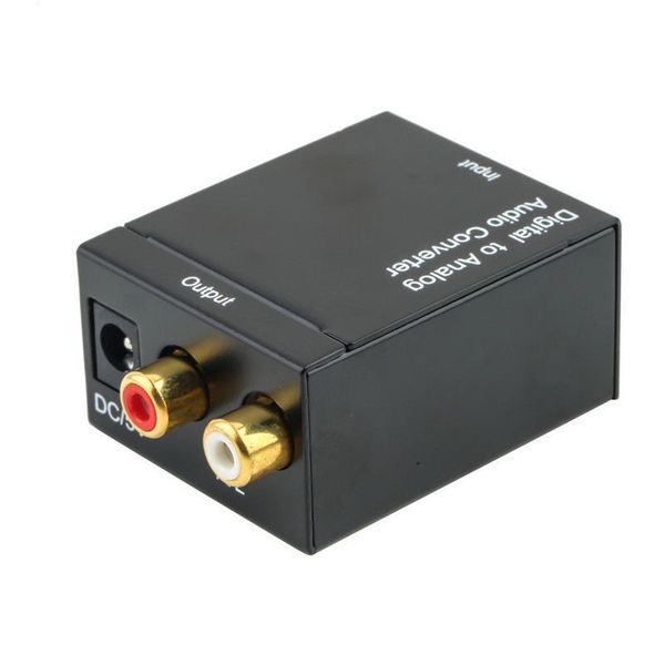 Digital Optical Toslink SPDIF Coax to RCA Audio Converter Adapter