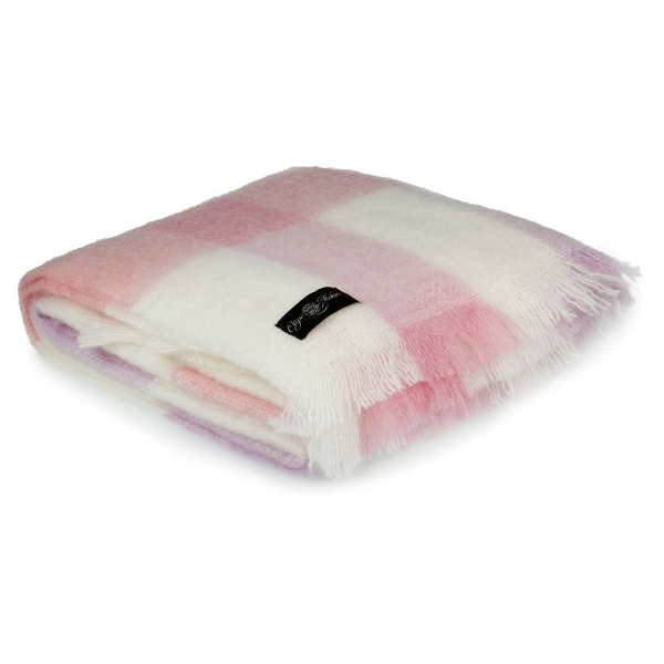 Mohair Blanket Candy Floss Size 130cm x 180cm Buy Online in South