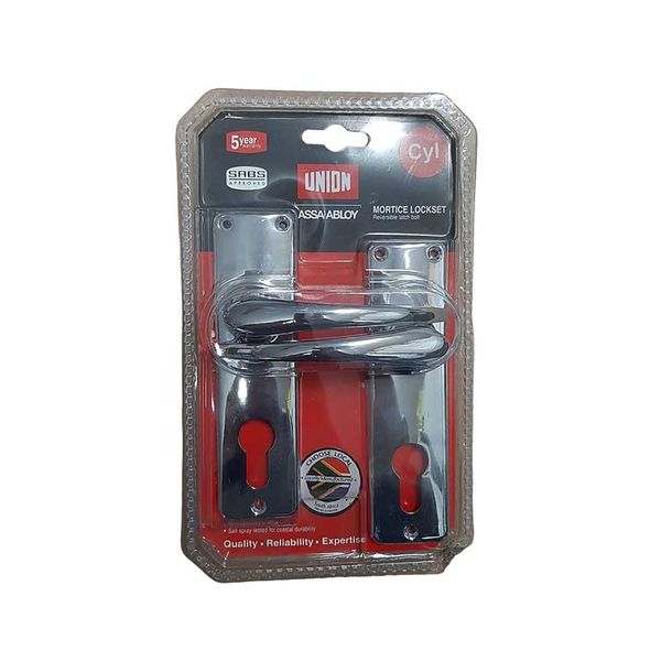 Union Lockset Cylinder Profile Gower Chrome 2 x 28sn