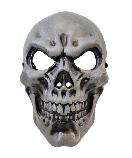 Grey Skeleton Halloween Mask - Umlozi