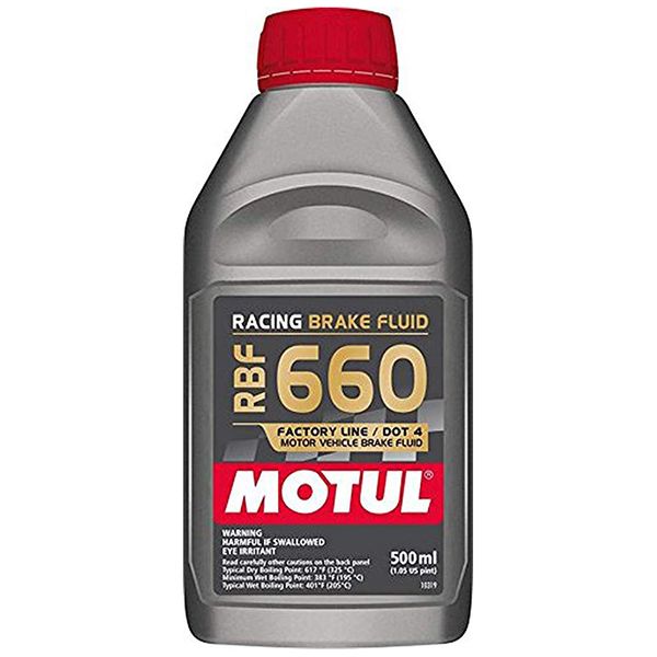 Motul RBF660 Dot4 Racing Brake Fluid 500ml
