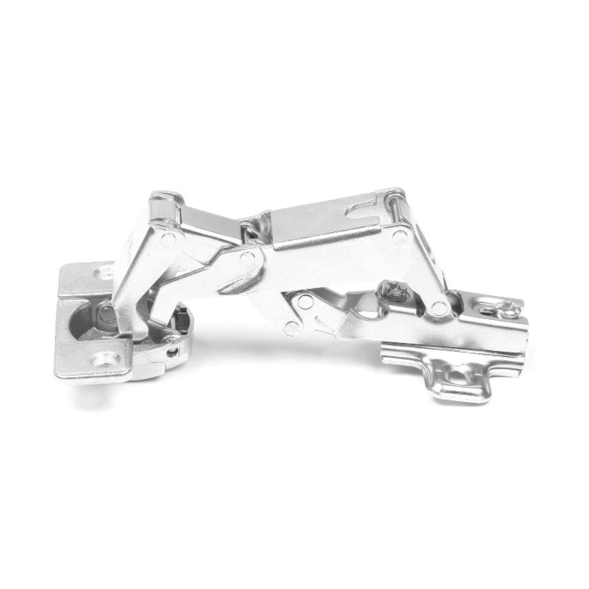 ROCO 180 Degree 4 Hole Base Plated Cupboard Hinge