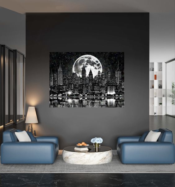 Canvas Wall Art - Cityscape