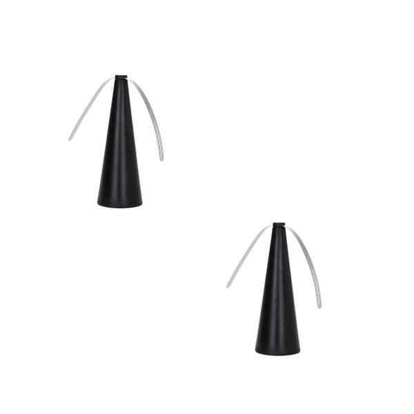 Set of 2 Fly Repellent Soft Blade Table Fan