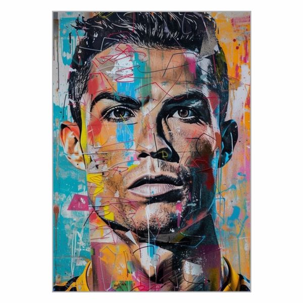 Ronaldo Painting Poster - A1