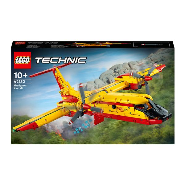 LEGO Technic Firefighter Aircraft Building Toy Set 42152
