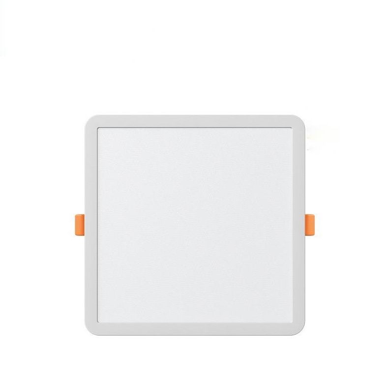 Ecomlight Recessed Square LED Ceiling Light - 15W - 6500K Cool White