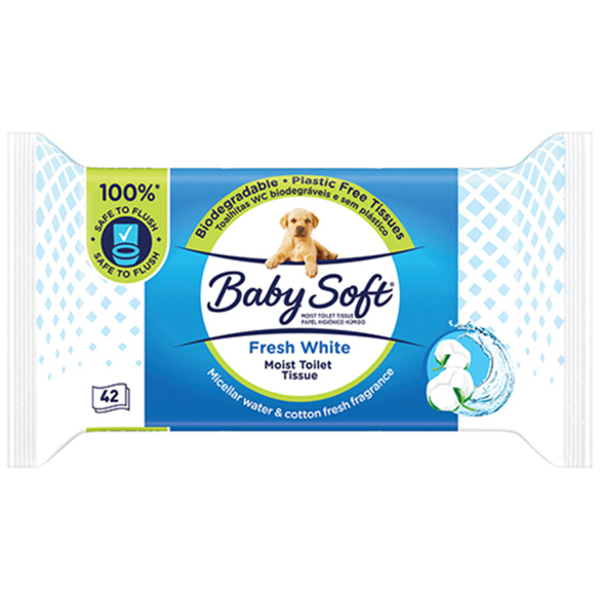 Baby Soft - Washlets Refill 42's - Pack Of 2