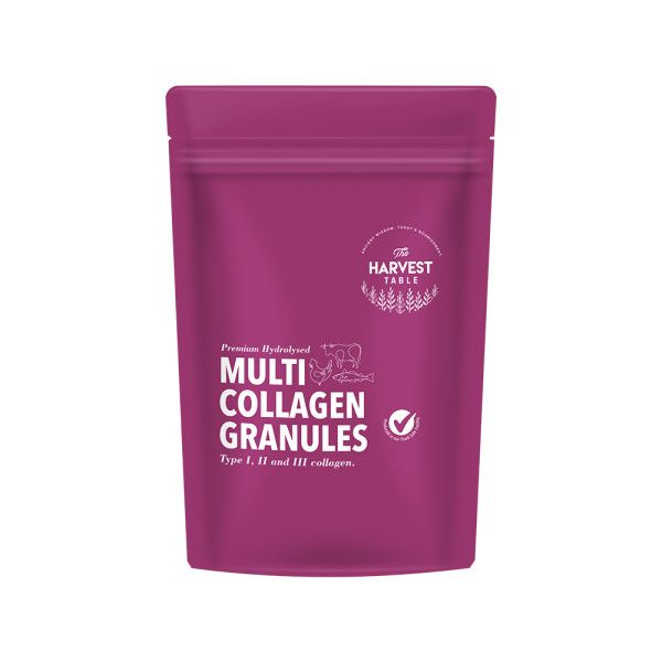 The Harvest Table Multi Collagen Granules (Type I, II and III) 350g Pouch