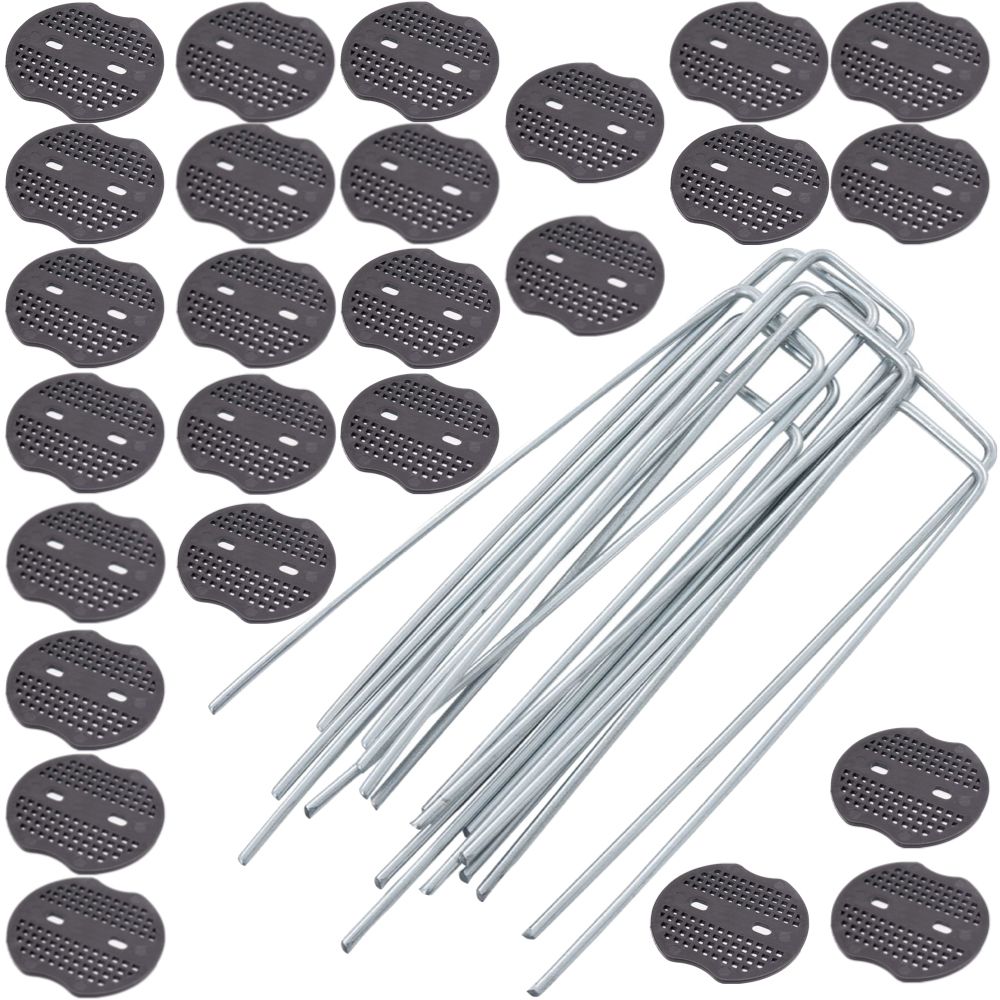 Garden Camping Multi Use Tarpaulin Tent Ground Cover Pegs & Peg Covers