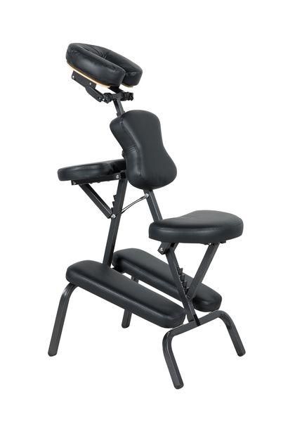Hazlo Premium Portable Folding Adjustable Body Massage Chair - Black