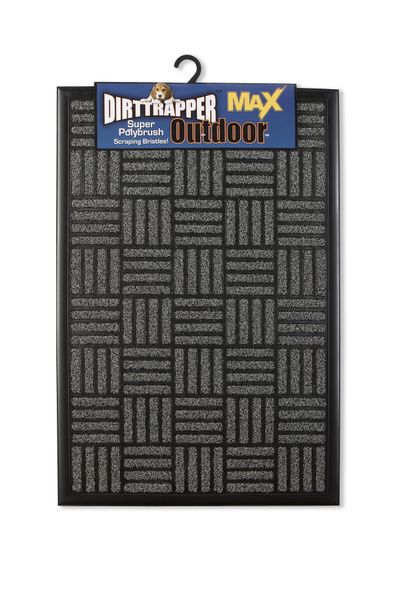 Dirttrapper Outdoor Max Heavy Duty Doormat 90 x 60 Grey