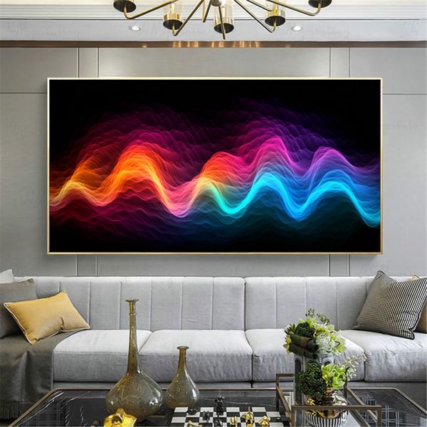Canvas Wall Decor - Sound Spectrum - 0398