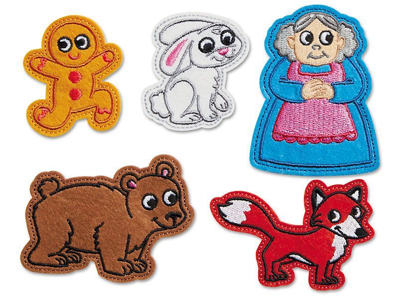 Storytelling Glove Puppets - Gingerbread Man