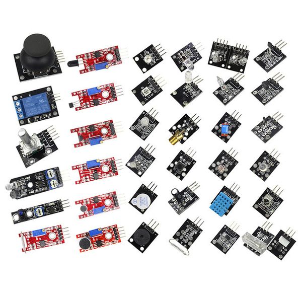 37-in-1 Ultimate Sensor Module Starter Kit for Arduino Raspberry Pi &amp; ESP32
