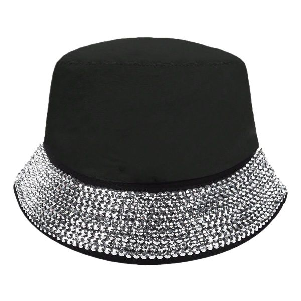 Multicolor Domed Cotton Short Brimmed Diamond Fisherman Hat