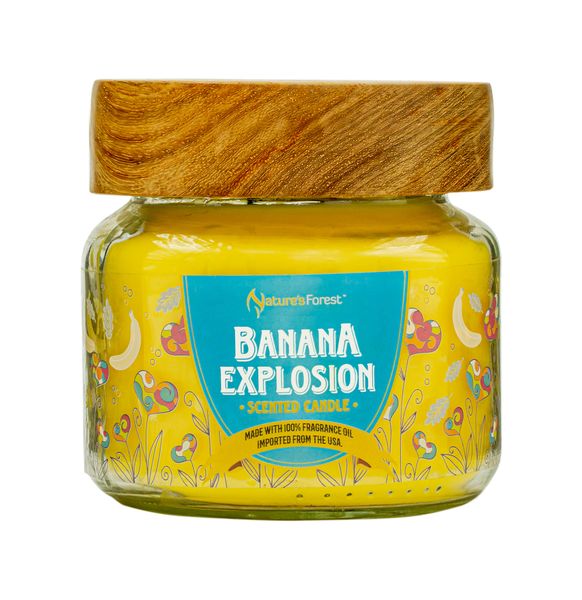 Nature's Forest - Banana Explosion Candle - 2 Wicks