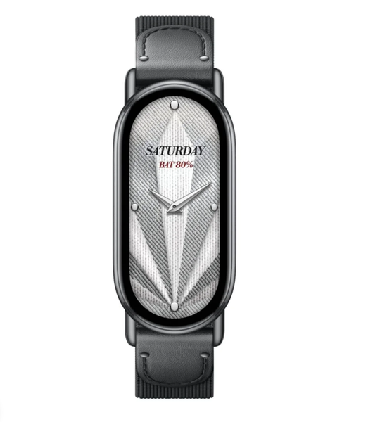 Elevate Your Smart Band 10 with Ebony Knitted Silk Comfort