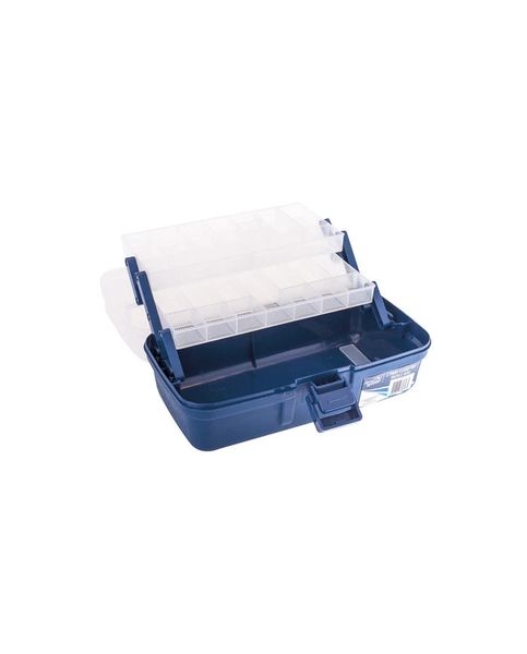 Jarvis Walker Tackle Box - 2 Tray Clear Top
