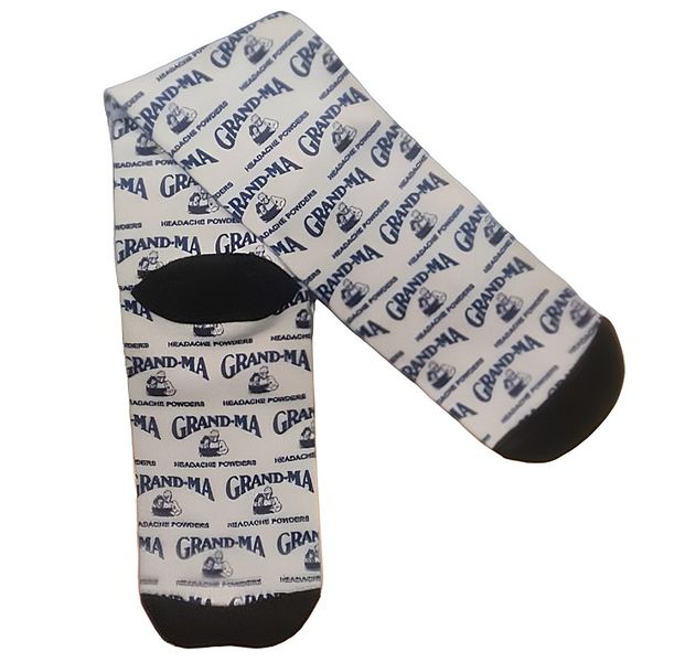 Retro Style Novelty Socks - GRAND-MA