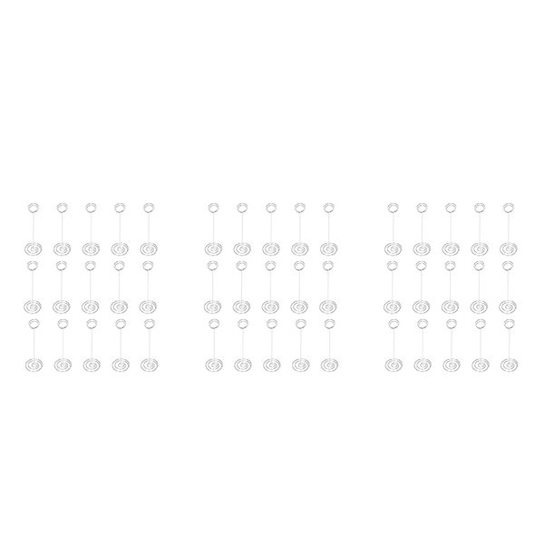 15 Pack 8 75 Inch Number Holder Menu Memo Note Stand For Weddings