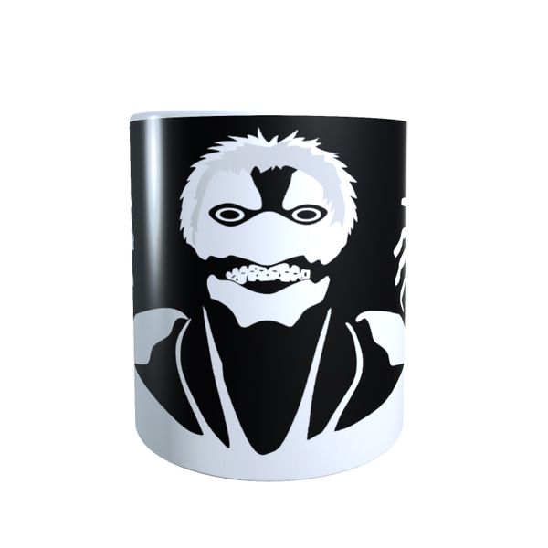 Eren Titan Black and White - Attack on Titan Coffee Mug