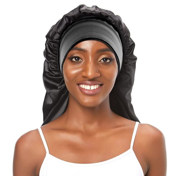 Extra Long Luxurious Handmade Silky Hair Bonnet