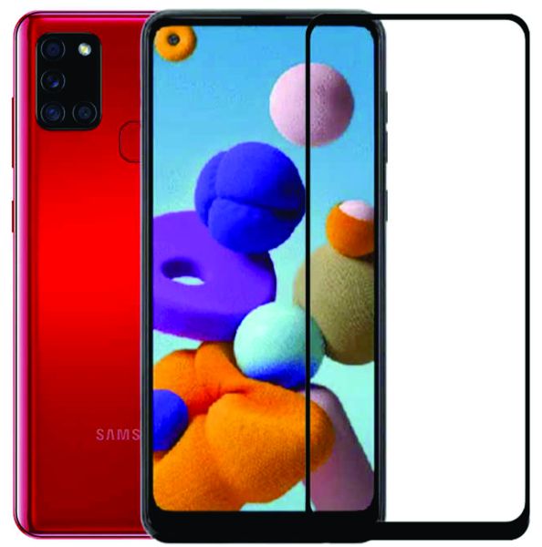 9D Tempered Glass Screen Protector Guard for Galaxy A04e PACK OF 2