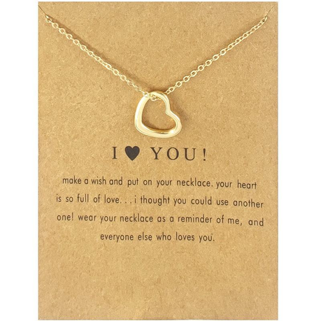 Wish i clearance love you necklace