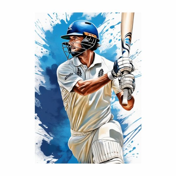 New Zealand Cricket - A1 Poster