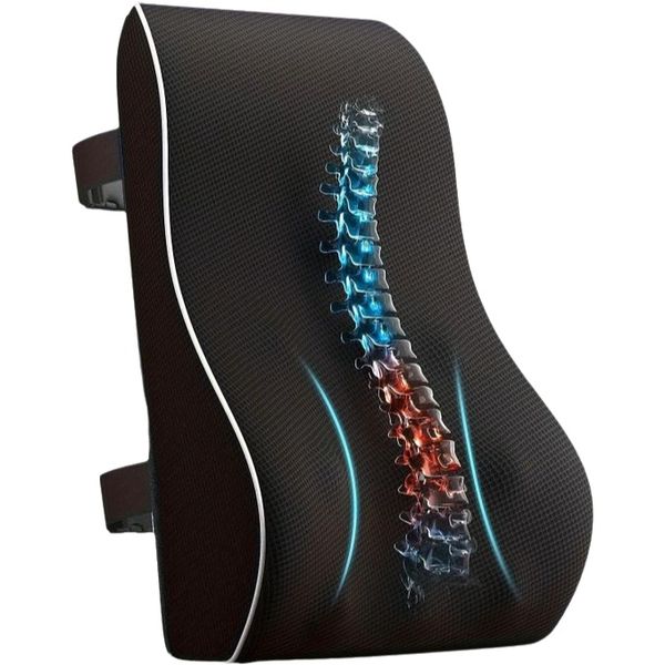 Lumbar Office Chair Support Pillow Suitable For Cars, Computers, Gaming