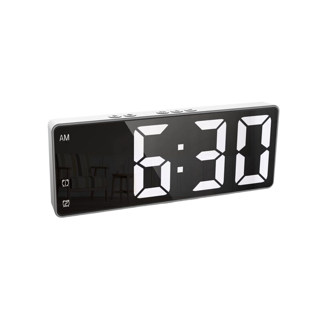 LED Digital Electronic Alarm Clock with Temperature Display | Shop ...