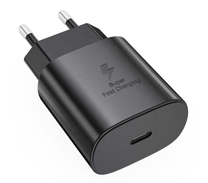 Samsung Original USB-C Fast Wall Charger 25W Without Cable - Black