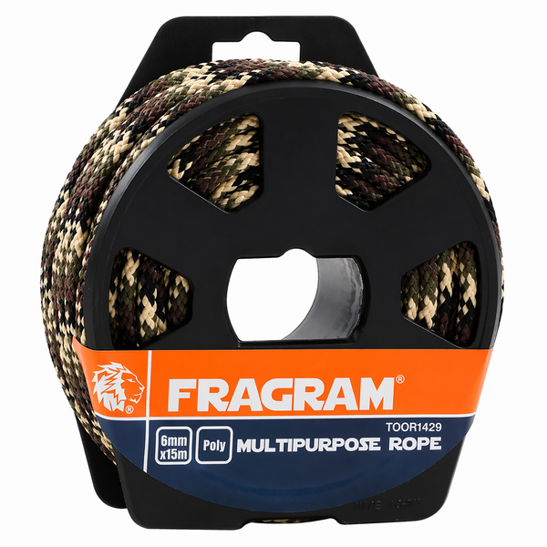 Fragram Multipurpose Braid Rope 6mm x 15m TOOR1429