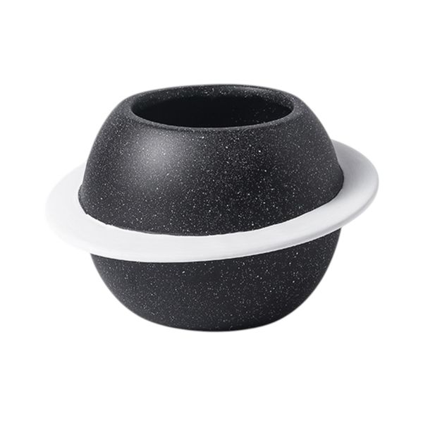 Ceramic Geometric Planet Pot Plant