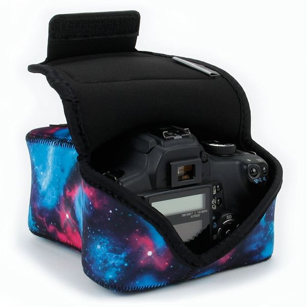 BotereuTech Neoprene Camera Sleeve compatible with DSLR with Storage