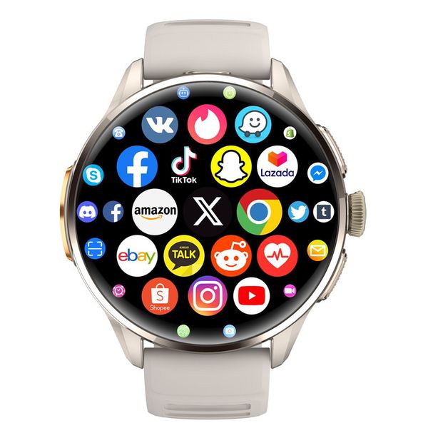 H100 5G Smartwatch SIM Slot AMOLED 3+32G