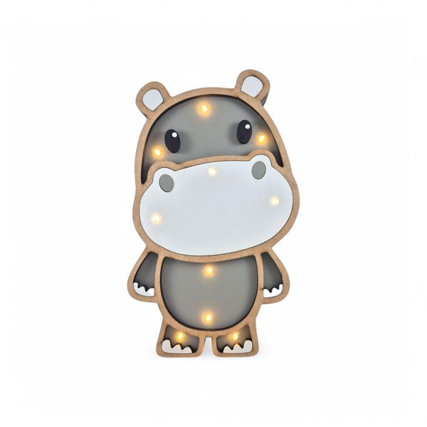 Milo the Hippo Night Light