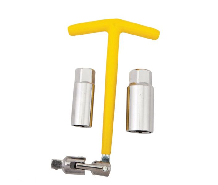 Automotive Spark Plug Socket Wrench T-Bar Removal Installation Tool